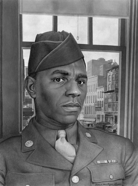Posterazzi Wwii Black Soldier Nportrait Of An African American Soldier