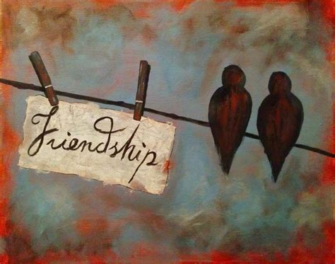 Pin By Colleen Barger On Crafts Paintings Friendship Paintings