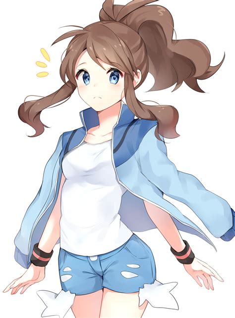 Fond Décran Anime Filles Anime Pokémon Hilda Pokemon Cheveux