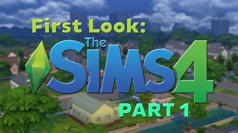 First Look Into The Sims 4 Part 1 Exploring Build Mode Youtube