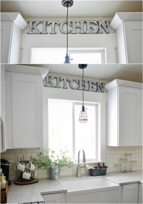 Design custom kitchen mats or personalized glassware like mason jars, ceramic mugs, stemless wine glass, and more to make your kitchen more inviting. 20 Rustic DIY Kitchen Signs That Match Your Farmhouse ...