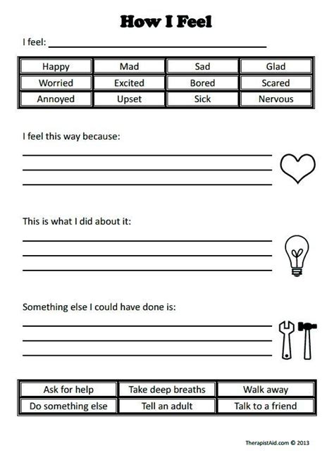 Cbt Self Esteem Worksheets