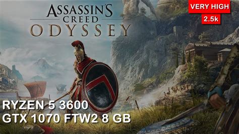 Assassins Creed Odyssey P Very High Preset Settings Ryzen