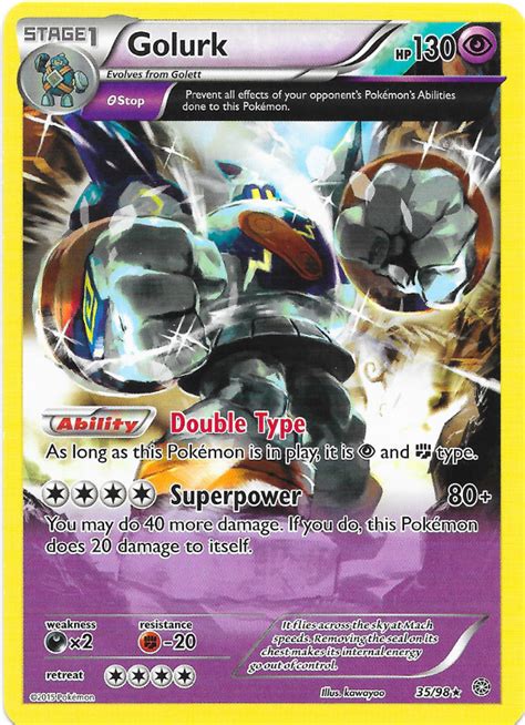 During the inquisition of the templars in the 14th century, the knights were falsely accused of worshipping this figure. Golurk -- Ancient Origins Pokemon Card Review | PrimetimePokemon's Blog