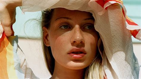 1920x1200 Bar Refaeli Model Women Sepia Face Freckles Wallpaper