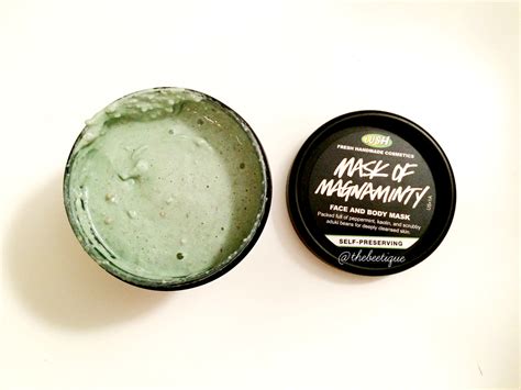 It has a nice minty scent and actually leaves your skin feeling smooth. The Beetique: LUSH » Mask of Magnaminty Review