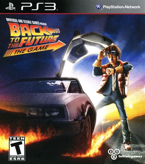 Back To The Future The Game 2010 Box Cover Art Mobygames