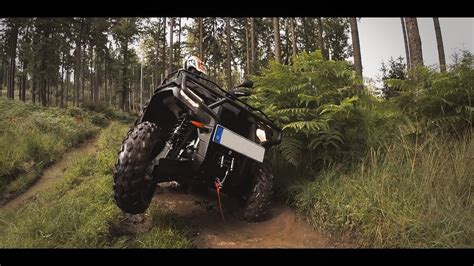 Atv Forest Trails And Puddles Sportsmanking Quadbruteforce Youtube