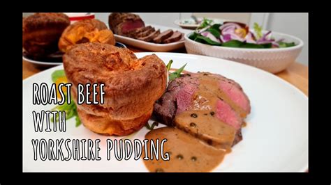 Roast Beef With Yorkshire Pudding Youtube