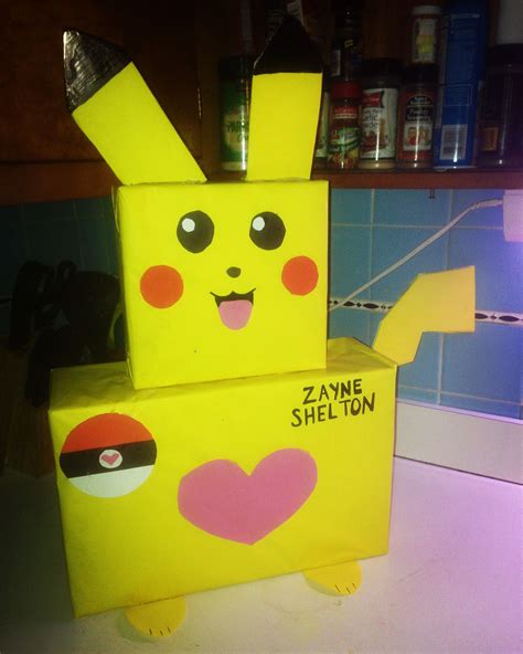 {can you tell?} 25+ valentine boxes for boys to take to school! Pikachu valentines box. 💛 😍 | Valentine box, Crafts, Valentines