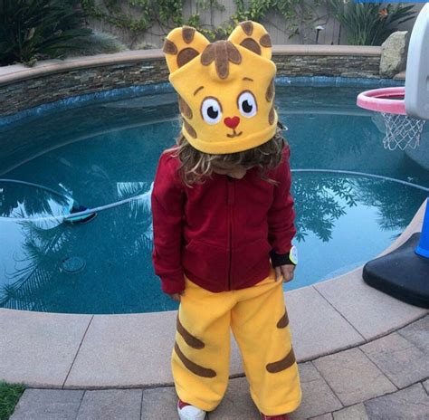 Daniel Tiger Costume Halloween Tiger Jungle Birthday Party Etsy