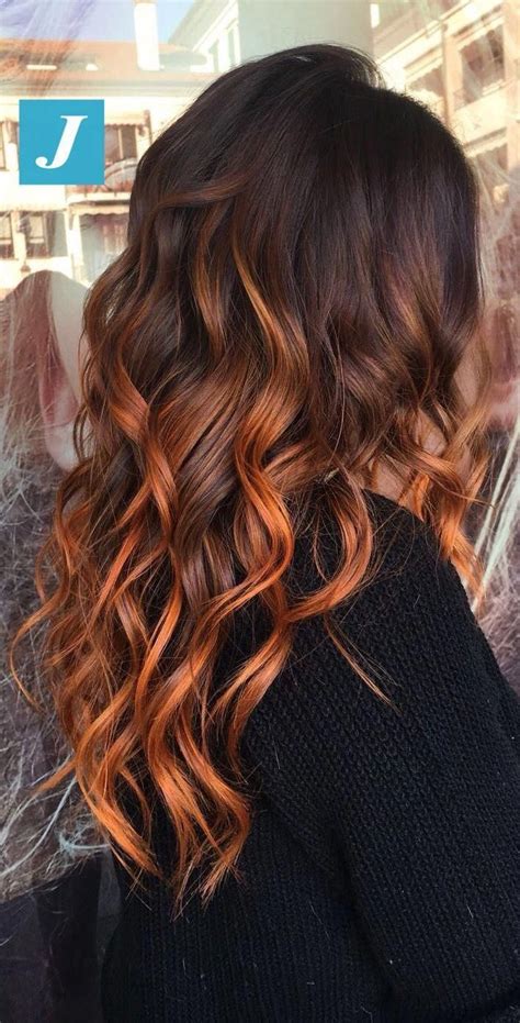 Ombre For Red Hair Ombrehair Balayage Hair Copper Hair Color Auburn