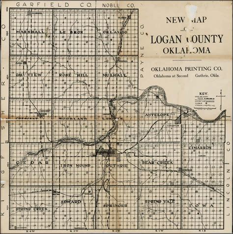 Logan County Ok Map China Map Tourist Destinations