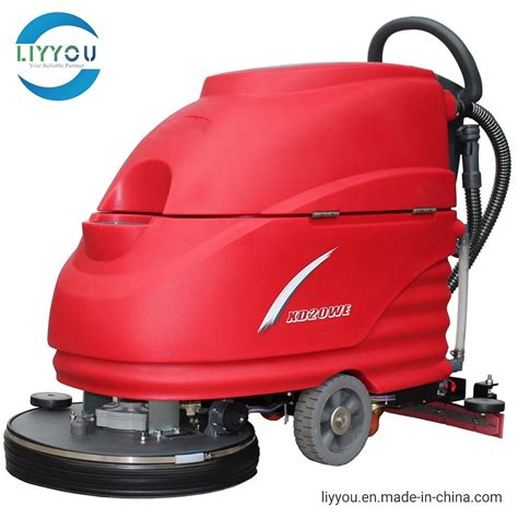 Automatic Hot Selling Walk Behind Robot Floor Scrubber China Walk