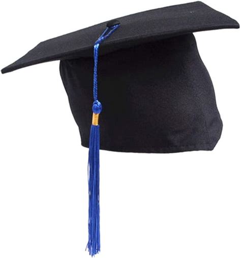 Amosfun Unisex Graduation Cap Mit Quaste Verstellbar Abschlusshut Für