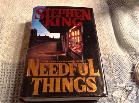 Needful Things By Stephen King True First Editionfirst