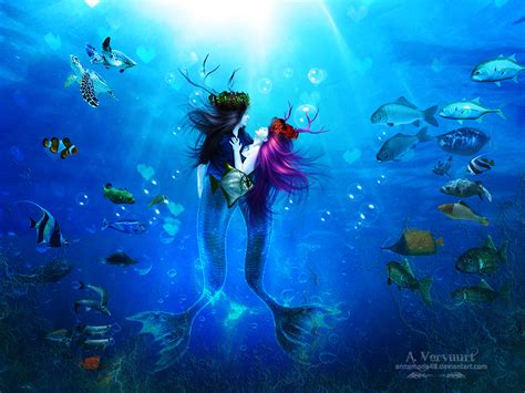 Mermaid In Love By Annemaria48 On Deviantart