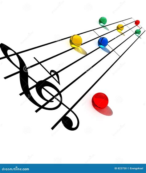 Creative Musical Notes Stock Photo Image 823750