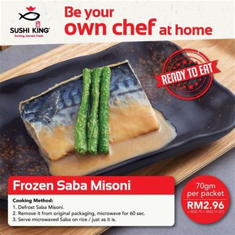 Click to choose your location: 23 Apr 2020 Onward: Sushi King Ready to Eat Frozen Packet ...