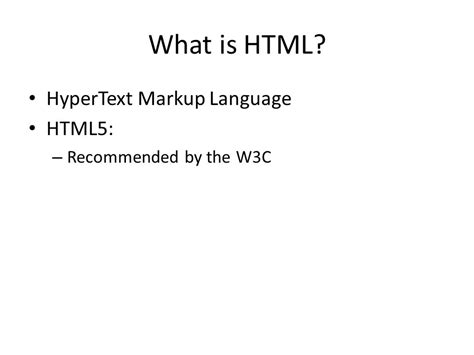Html Basic Tags How To Learn More What Is Html Hypertext Markup