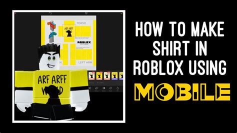 Download HOW TO MAKE SHIRTS IN ROBLOX USING MOBILE | EASY TUTORIAL ...