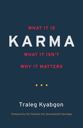 Karma By Traleg Kyabgon Penguin Random House Canada