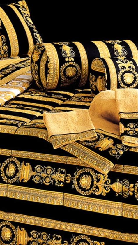 Luxury In Blackandgold Versace Bed Linen Modern Bed Linen Modern Luxury