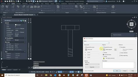 Dynamic Blocks With Visibility Linear And Lookup Parameters In Autocad