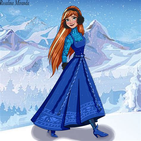 Princess Anna Of Arendelle Frozen Image By Rosalina Miranda