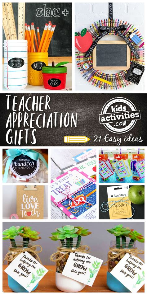 21 Good Teacher Appreciation Ts • Kids Activities Blog