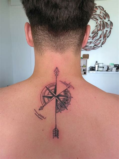 Arrow Tattoo Spine
