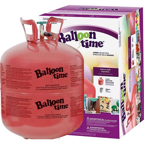 Balloon Time Large Helium Tank 149cu Ft Party City