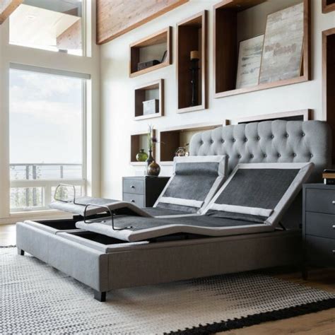 Split King Premium Adjustable Bed Frame Malouf S750 Retail 6000 70