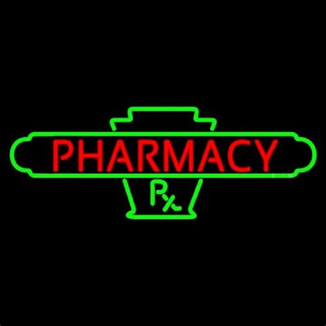 Red Pharmacy Handmade Art Neon Sign Neon Sign Usa Online