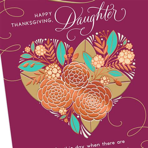 T From God Religious Thanksgiving Card For Daughter Greeting Cards