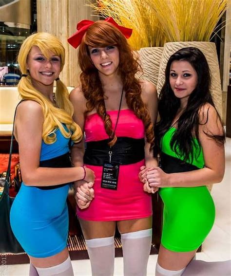 Diy powerpuff girls fuzzy lumpkins and him couples costume; 10+ Power Puff Girls Group Costume Ideas - Hative