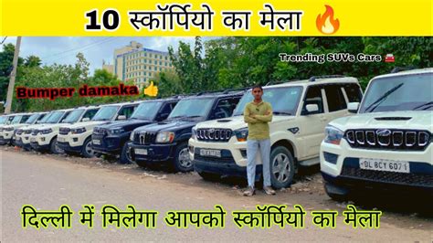 Top Trending Suvs Cars Scorpio Ka Mela Delhi Car Bazaar Bolero