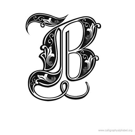 Beautiful B B Calligraphy Calligraphy Alphabet Calligraphy Letters