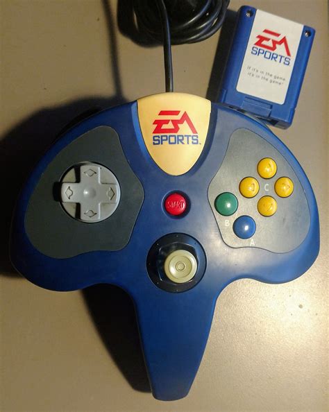 Ea Sports N64 Controller And Memory Card Combination Pickup And