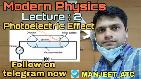 Modern Physics Lecture Photoelectric Effect Atc Physics