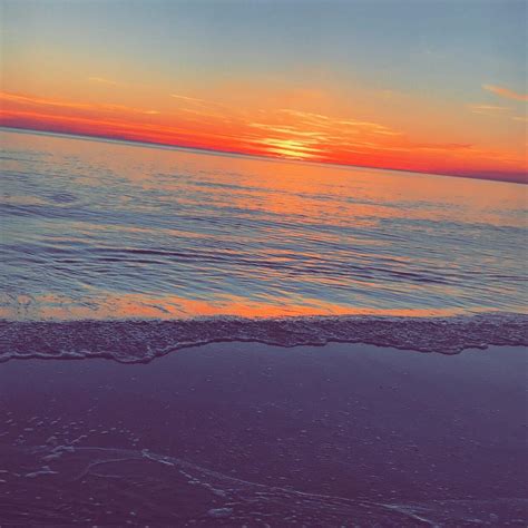 A Beautiful Sunset In Panama City Beach Florida Rpics