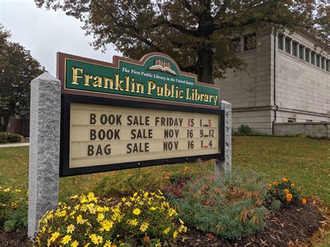 Franklin Matters November 2019 Franklin Public Library News And Events