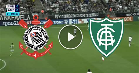 Futebol Ao Vivo Corinthians X Am Rica Mg Pela Copa Do Brasil