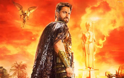 Bogowie Egiptu 2016 Gods Of Egypt 008 Gerard Butler Jako Set Tapety
