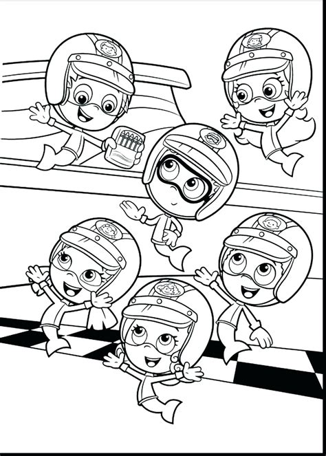 Printable colouring book for kids. Bubble Guppies Free Coloring Pages at GetColorings.com ...
