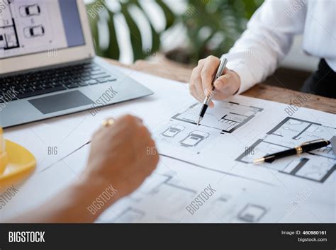 Two Architects Image And Photo Free Trial Bigstock