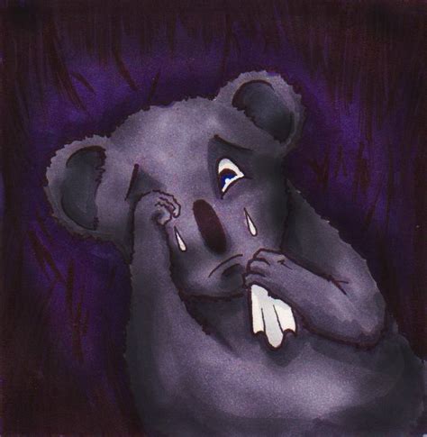Sad Koala By Drakestirlawl On Deviantart