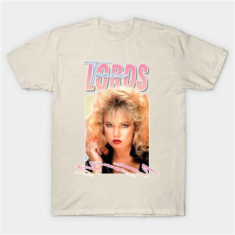 Traci Lords 80s Retro Fan Design Traci Lords T Shirt Teepublic