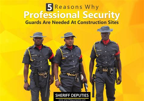 5 Reasons Why Professional Security Guards Are Needed At Construction