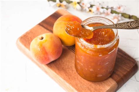 Peach Jam Recipe With No Sugar Pectin Dandk Organizer